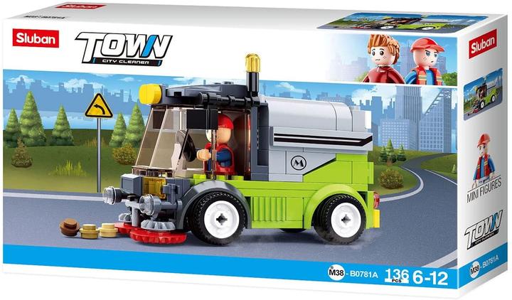 Actual product image Sluban Veegwagen