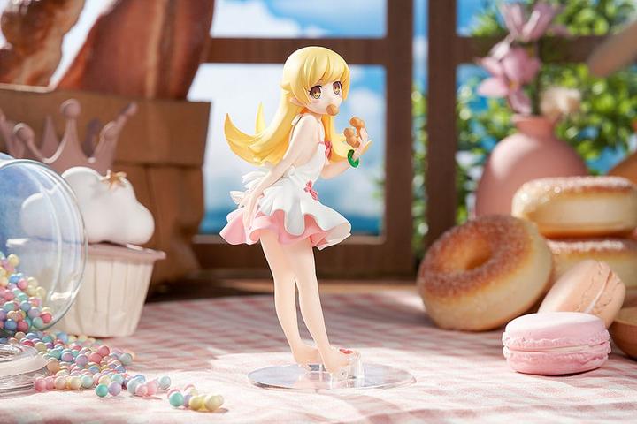 Actual product image Good Smile Company Monogatari Series Pop Up Parade PVC Statue Shinobu Oshino 14 cm
