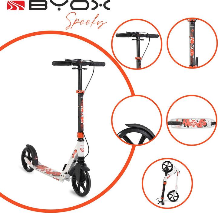 Produktbild Byox Kinderroller Spooky klappbar Bremse