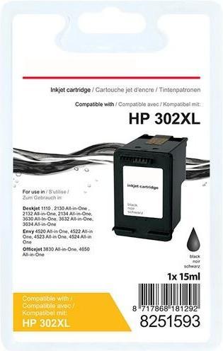 HP CARTUCCIA ORIGINALE 302XL F6U67AE COLORE (Versione XL - Foto 8