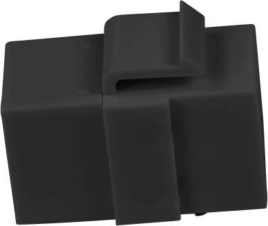 Actual product image LogiLink Keystone connector USB 3.1, black Connectors: USB-C Coupler (Keystone module)