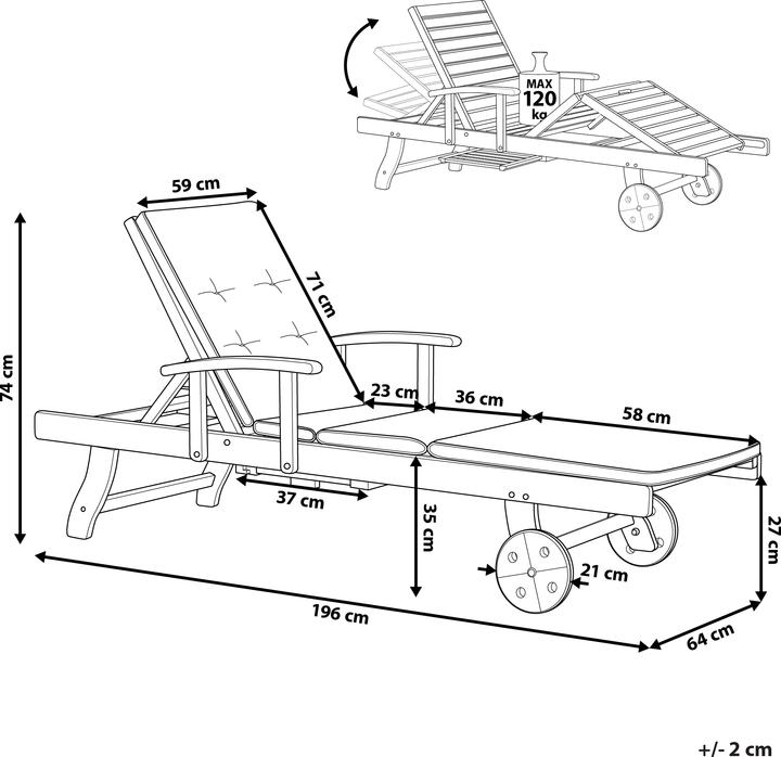 Immagine prodotto Beliani Amantea (196 cm)