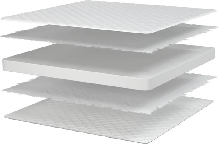 Produktbild vidaXL Schaumstoffmatratze (Schaumstoffkern, 140 x 190 cm)