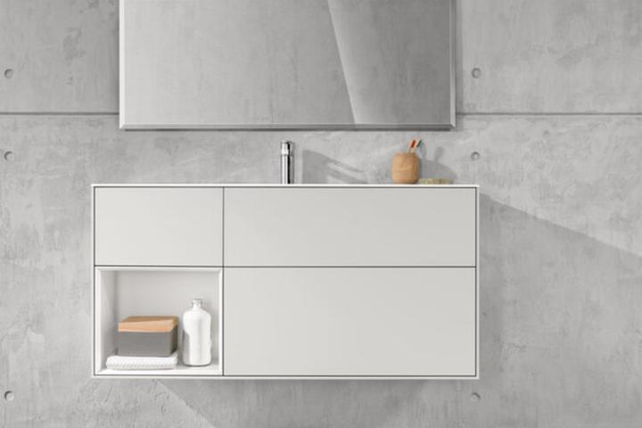 Actual product image Villeroy & Boch V&B Cabinet washbasin FINION w. concealed ÜL ViFlow 800x500mm we C+ (500 mm, 800 mm)