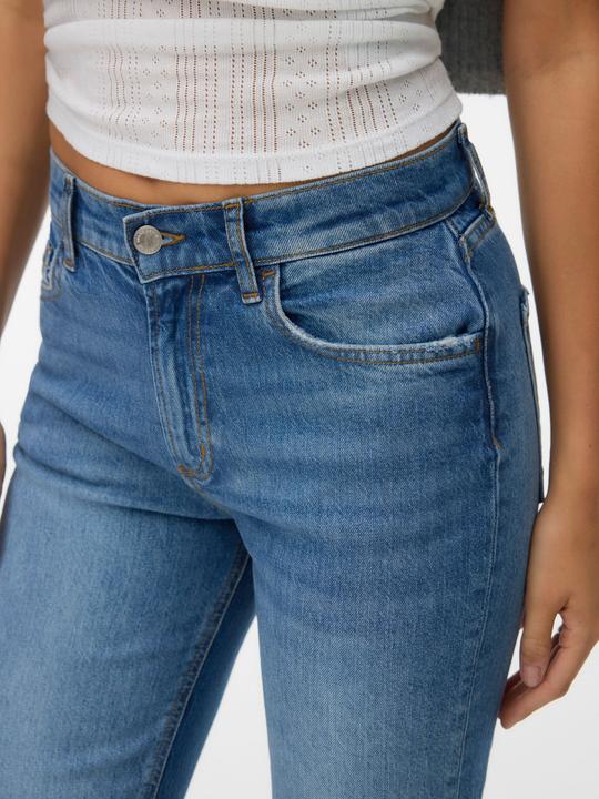 Produktbild Vero Moda VMELIA Hohe Taille Gerade geschnitten Jeans Straight-Fit (W27/L32)