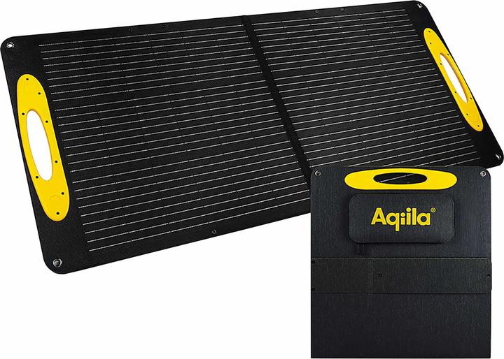 Produktbild Aqiila SUNBIRD P100 AQSO100SUN003 Solar-Ladegerät Ladestrom Solarzelle 4.88A 100W (100 W, 4.20 kg)