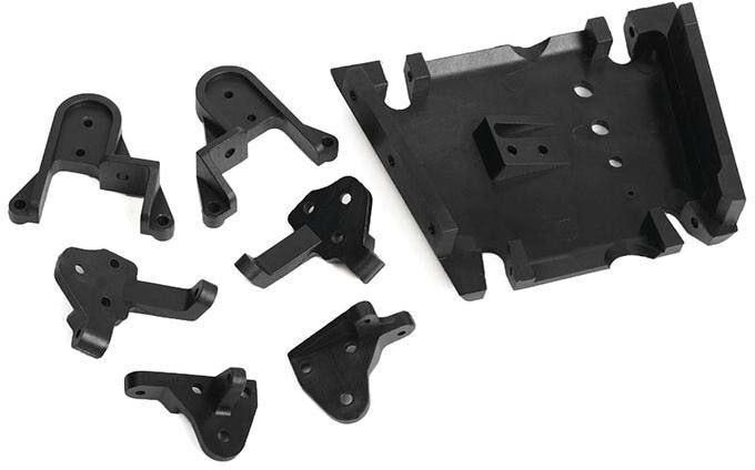 Rc4Wd Piastra di protezione e supporti degli ammortizzatori Cross Country