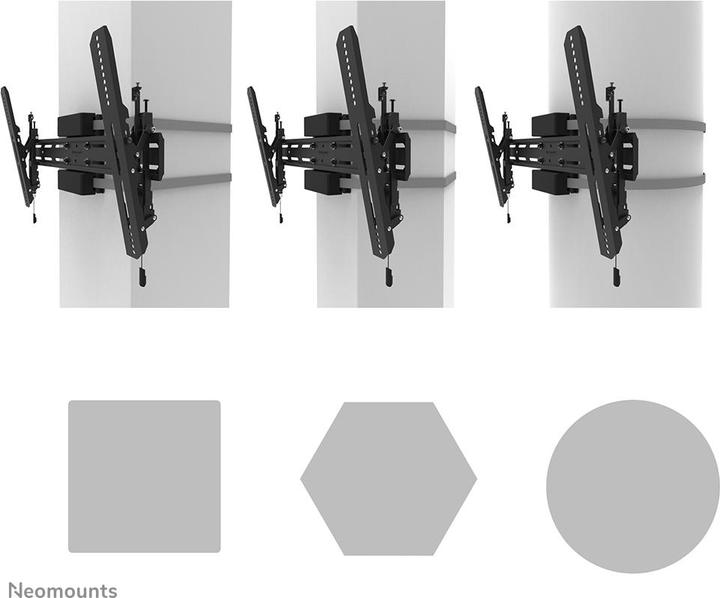 Image du produit Neomounts Select Screen Pillar Mount (ti (Barre, 75", 50 kg)