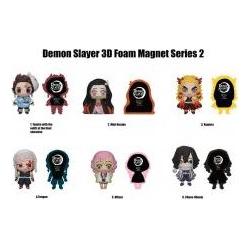Thumbnail - Monogram Int., Magnet, Demon Slayer: Kimetsu no Yaiba 3D Magnete Series 2 Display (12) (12 x)