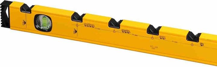 Productafbeelding Ironside Elektrische waterpas 130cm, 2 waterpassen, aluminium (131.50 cm)