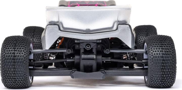 Actual product image Losi Micro-T 2S 1/28 2WD RTR Stadium Truck (Akku & Ladegerät enthalten), Silber (RTR Ready-to-Run)