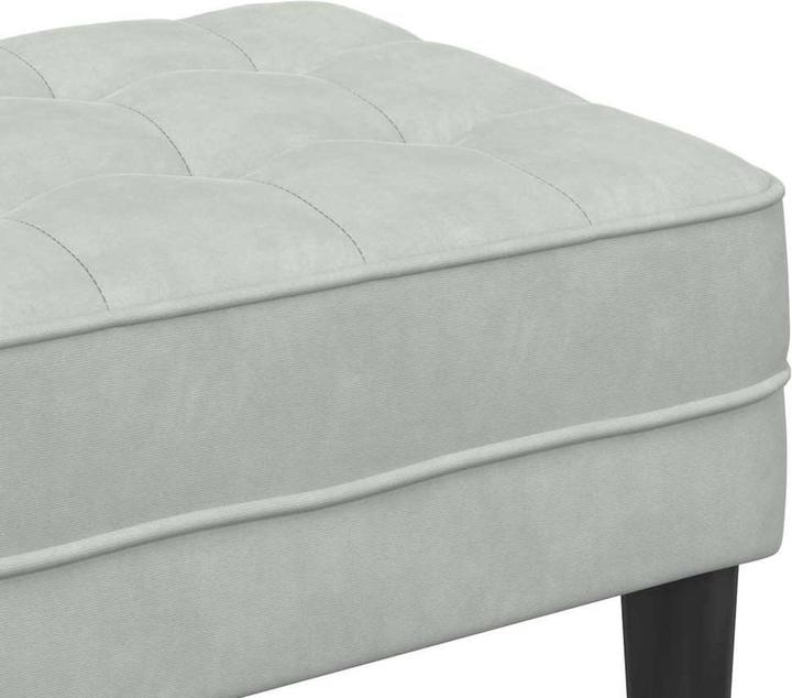 Image du produit vidaXL Samt Ottoman (113 cm)
