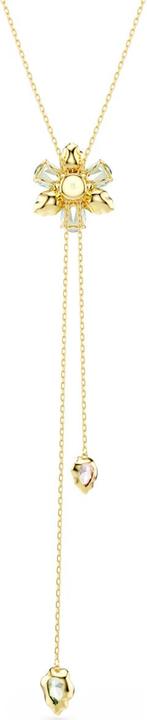Image du produit Swarovski Idyllia Y Halskette Verschiedene Schliffe Blume Mehrfarbig Gold (Métal Swarovski)