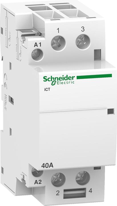 Produktbild Schneider Electric Acti9 iCT Contactor 40A 2NO 220/240Vac