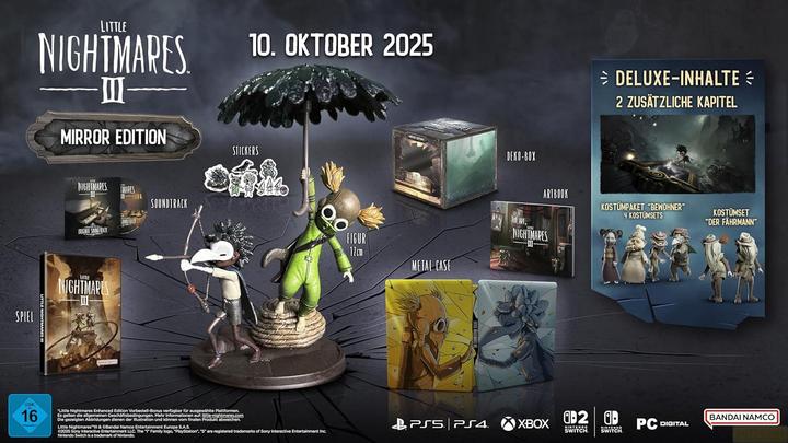 Produktbild Bandai Namco Little Nightmares III Mirror Edition (Switch 2, Deutsch, Französisch, Italienisch)