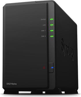 Actual product image Synology DS216play (0 TB)