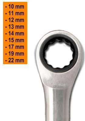 Image du produit Toya Clé à cliquet CrV 10 mm (10 mm)