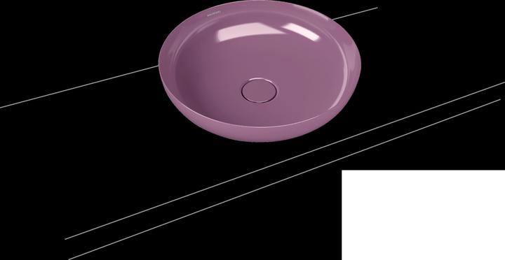 Actual product image Kaldewei Miena washbasin bowl, 3181, round, without overflow, diameter 380mm, 909406000 (502 mm, 481 mm)