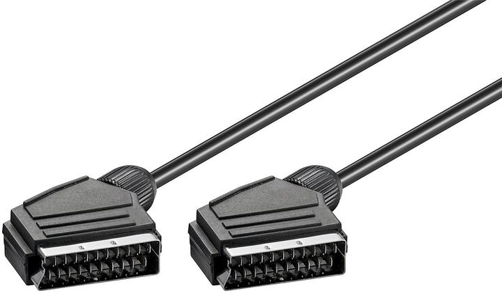 Produktbild Goobay Scart Verbindungskabel, vernickelt, ø 7 mm (2 m)