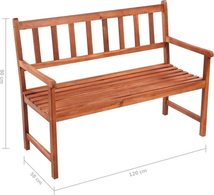 Produktbild vidaXL Gartenbank