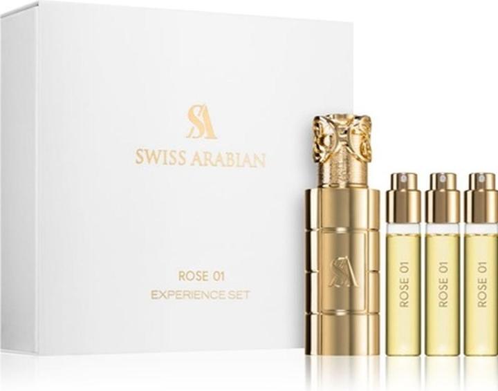 Swiss Arabian Rose 01 Erlebnis-Set - Unisex (Parfum Set)