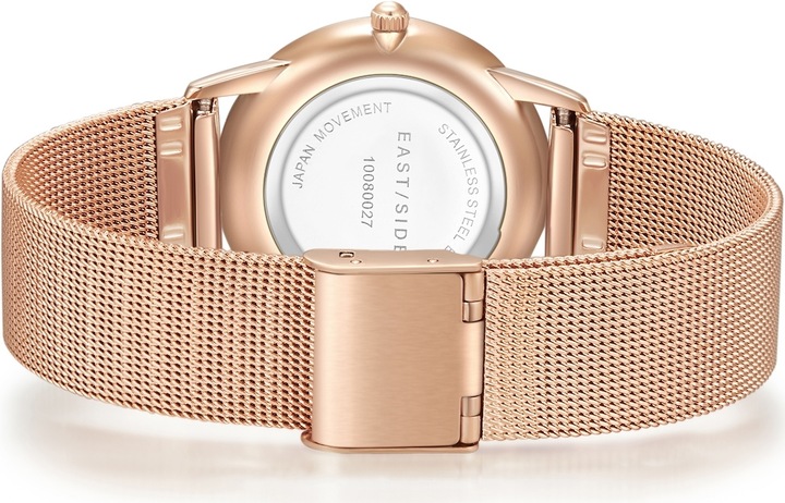 Actual product image Eastside Ladies quartz watch Upper Union stainless steel rose gold - 9770 (Analogue wristwatch, 33 mm)