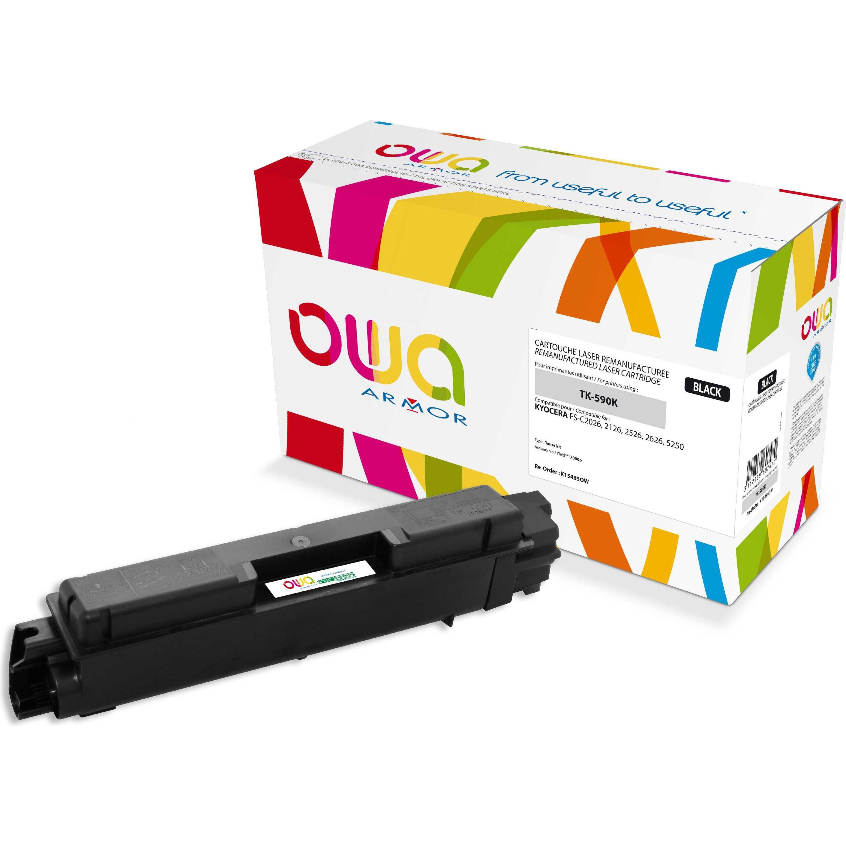 Armor Owa, Toner, Owa - Nero - Compatibile - Rigenerato (Fc)