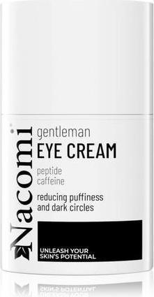 Immagine prodotto Nacomi Gentleman Crema Occhi Illuminante che elimina borse e occhiaie con peptidi e caffeina (Gel per la cura degli occhi, 30 ml, Giorno)