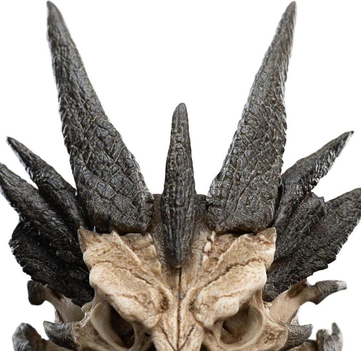 Actual product image Weta Workshop Herr der Ringe Mini Statue Skull of Smaug 22 cm