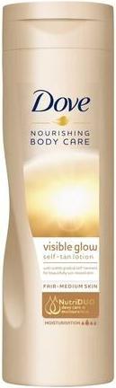 Dove Nourishing Body Care Visible Glow Self-Tan Lotion - Samoopalovacà pÅ™Ãpravek Fair-Medium (L (Selbstbräunungsschaum, 250 ml)