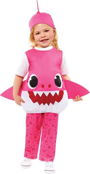 Image du produit Amscan Costume de bébé bébé requin rose - Mummy âge 1-2 ans (92)