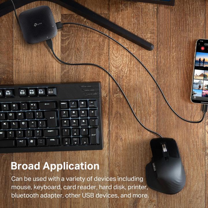 Produktbild TP-Link USB-Hub 4x USB 3.0 UH400 (USB-A, 4 Ports)