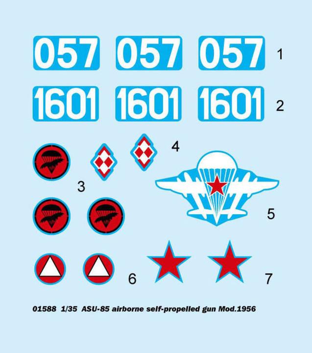 Image du produit Trumpeter ASU-85 arme autopropulsée aéroportée Mod.