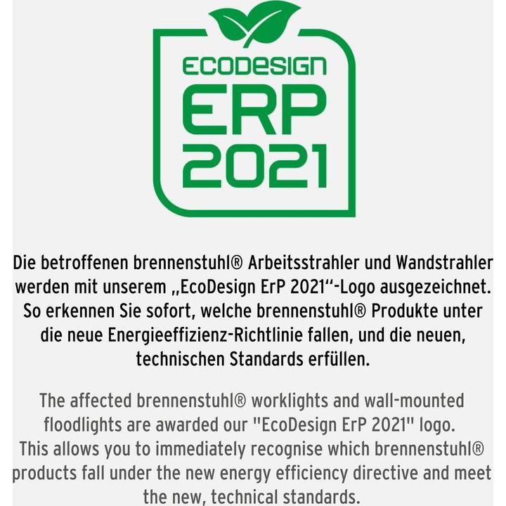 Produktbild Brennenstuhl LED Strahler JARO 5050 P (50W, 4400lm, 6500K, IP54, LED-Aussenstrahler zur Wandmontage mit Bewegu (4400 lm)