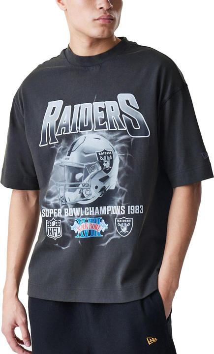 New Era Boxy Shirt - WASHED Las Vegas Raiders - S (S)