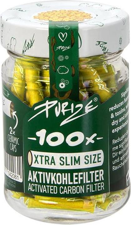 Produktbild Purize Xtra-Slim ø 5,9mm 100er Glas Yellow