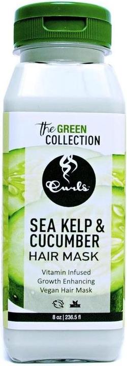 Immagine prodotto Curls Maschera per capelli vegana a base di alghe marine e cetriolo da 8 once (236 ml)