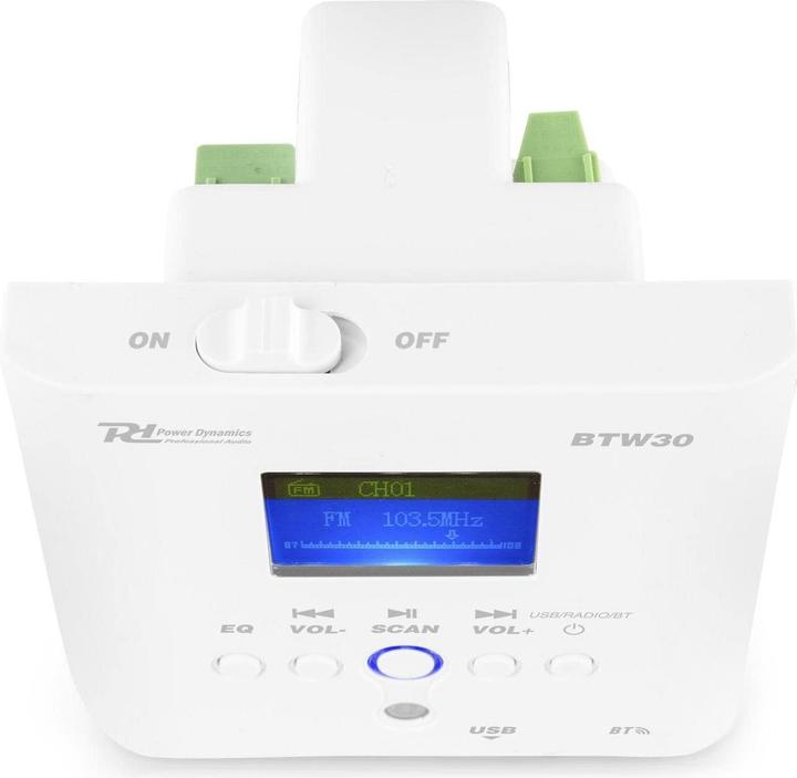 Actual product image Power Dynamics Amplifier Pro BTW30