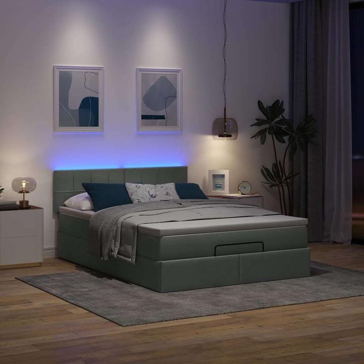 Produktbild vidaXL Ottoman-Bett (140 x 190 cm)