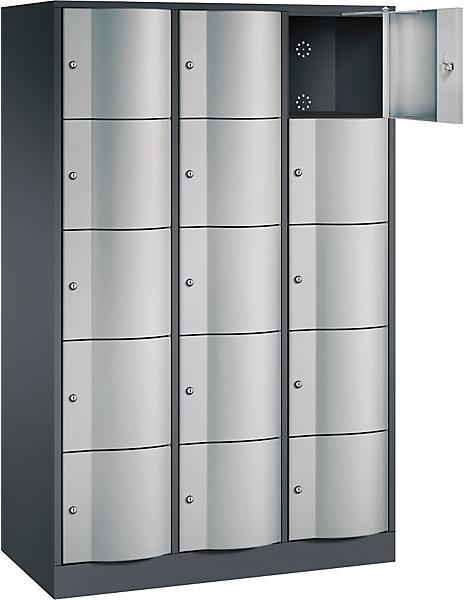 Black grey RAL 7021, White aluminium RAL 9006