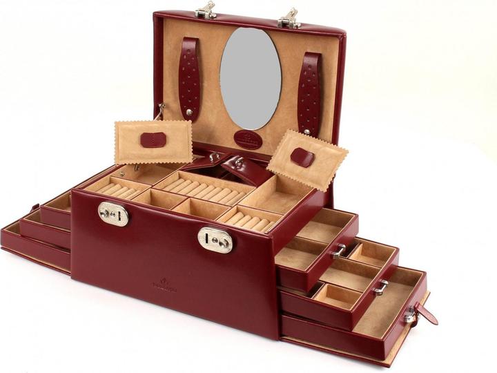 Immagine prodotto Windrose Portagioie Merino 11 - Rosso