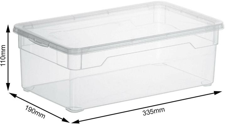 Produktbild Rotho Clear (33 x 19 x 11 cm, 5 l)