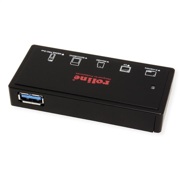 Produktbild Roline USB3.2 Gen1 Multi CardReader (USB 3.0, USB-C 3.2 Gen 1)