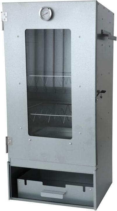 Actual product image Smoker Cabinet with 3 Shelves for Smoking and Cooking Fish Smoker Oven with Thermometer (42 cm)