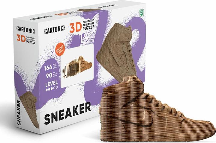 Cartonic Sneaker - 3D Modell aus Karton