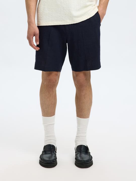 Produktbild Selected Homme Regular Fit Shorts aus Leinengemisch (S)