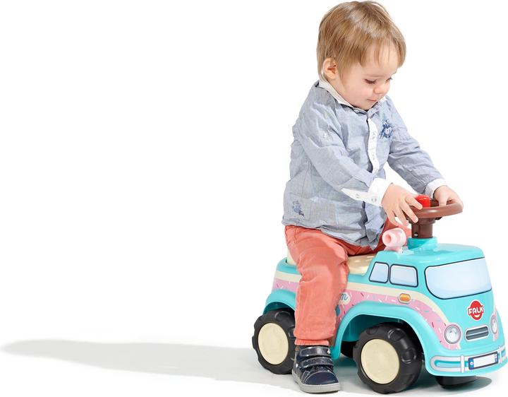 Produktbild Falk Loopauto Ijscoman Loopwagen Mini Van met accessoires 1-3 jaar (2009947)