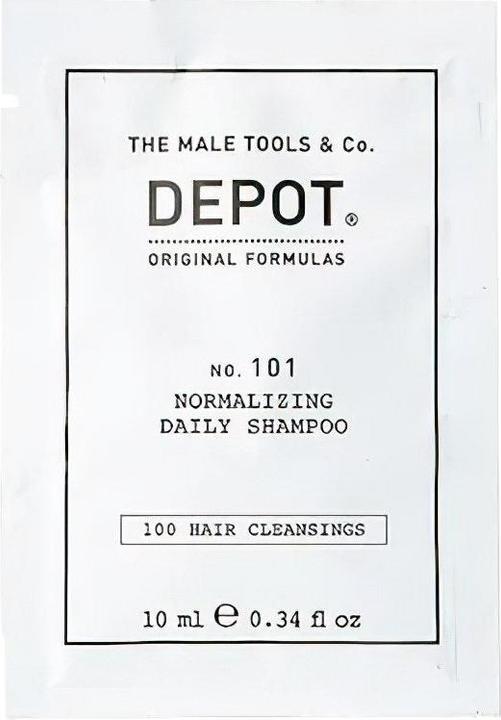 Actual product image Depot Sampon 100 Hair Cleaning No.101 Normalising Daily, 10ml
