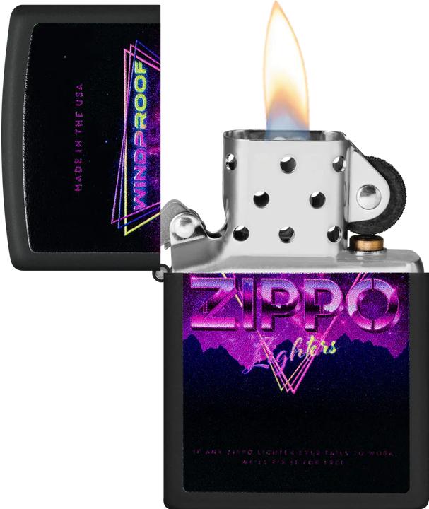 Actual product image Zippo Windproof Neon