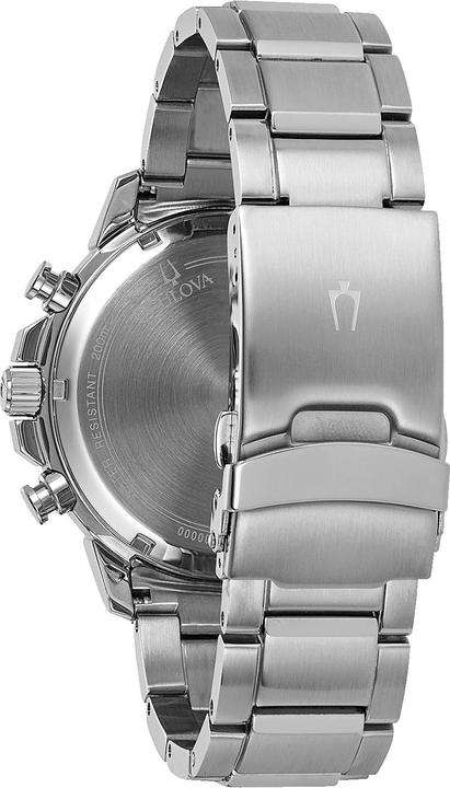 Actual product image Bulova 96B272 Heren horloge Marine Star Chronograaf (Chronograph, Rotatable bezel, 45 mm)
